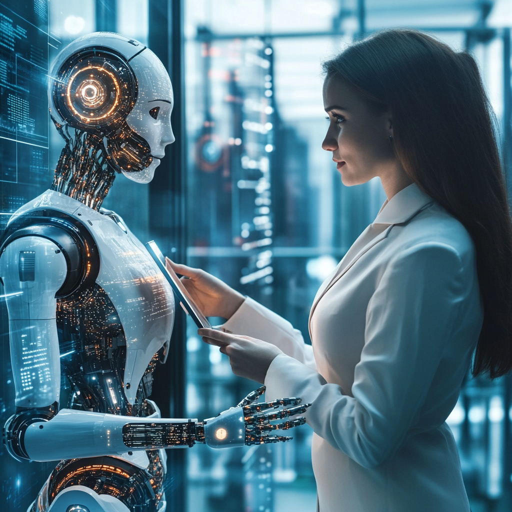 Human and AI collaboration